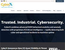 Tablet Screenshot of cyberx-labs.com